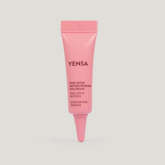 Yensa Pink Lotus Peptide Renewal Eye Cream Deluxe Sample Size Skincare Brighten - Picture 1 of 4
